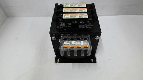 Square D 9070TF500D1 Transformer 0.5 KVA 230/460 Pri 115 Sec Volts