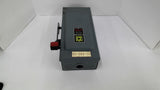 Square D HU361 Heavy Duty Safety Switch 30 amp 600 Volts