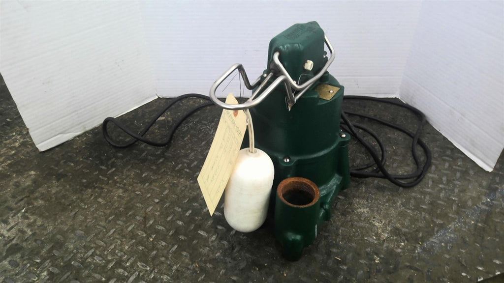 Zoeller Co D98-C 1/2 Hp Pump Single Phase 230 Volts