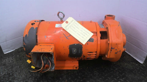 Goulds 5BF1L5G0 Pump 10Hp 3600 Rpm 2P 215JM 208-230/460 Volts