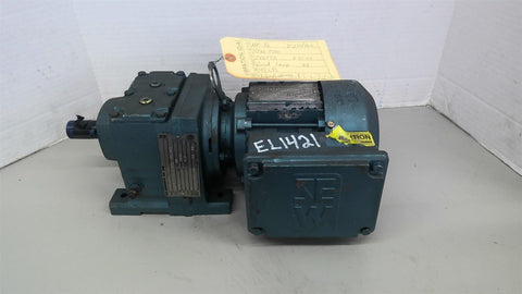 Sew-Eurodrive DFT71D4 Gear Motor 1/2 HP 230/460 Volt 55.76:1 Ratio