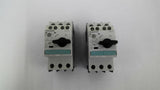 Siemens 3RV1021-1GA10 Circuit Breaker 4.5-6.3 Amp Lot Of 2