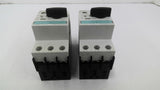 Siemens 3RV1021-1GA10 Circuit Breaker 4.5-6.3 Amp Lot Of 2