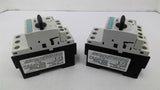 Siemens 3RV1021-1GA10 Circuit Breaker 4.5-6.3 Amp Lot Of 2