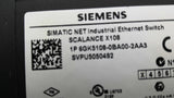 Siemens 1P 6GK5108-0BA00-2AA3 Industrial Ethernet Switch