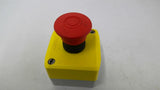 Telemecanique XALK194 37953 Red Mushroom Head Pushbutton Control Station