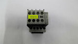 Siemens 3RH1140-1BB40 Contactor 10 Amp 600 Volts with 3R1911-1GA31