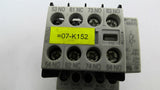 Siemens 3RH1140-1BB40 Contactor 10 Amp 600 Volts with 3R1911-1GA31