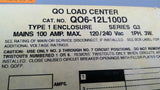 Square D QO6-12L100D Load Center 100 Amp Single Phase Type 1