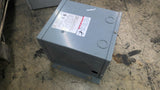 Square D 1.5S1F 1.5Kva Transformer 240/480 Pri 120/240 Sec Volts Single Phase