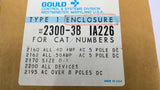 Gould 2300-3B IA226 Enclosure