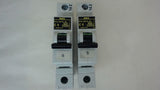 Lot Of 2 --- Aeg Elfa E81S Miniature Circuit Breaker, C5, 1 Pole, 240/415 V