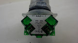 Square D 9001Ka2 2-Position Contact Selector Switch Without Knob, Series K