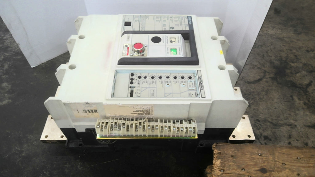 Siemens SBS 2500 Breaker 2500 Amp 600 Vac 3 Poles