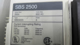 Siemens SBS 2500 Breaker 2500 Amp 600 Vac 3 Poles