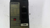 Siemens ED62B076 Circuit Breaker 70 Amp 600 volts 2 Pole