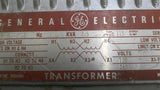 General Electric 9T21B1005 G2 7.5Kva Transformer Pri 240/480V Sec 120/240V