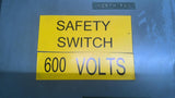 Square D 400 Amp 600 Vac Double Throw Non Fusible Safety Switch