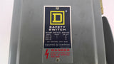 Square D HU36AWK 600V 30Amps Non Fusible Safety Switch