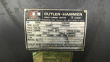 Cutler Hammer 3660F450B01 20HP DC 1750RPM 366AT 150/300V--better pic of data