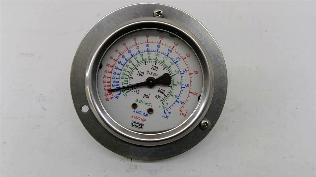 Wika EN 837-1 Air Pressure Gauge 43 PSI