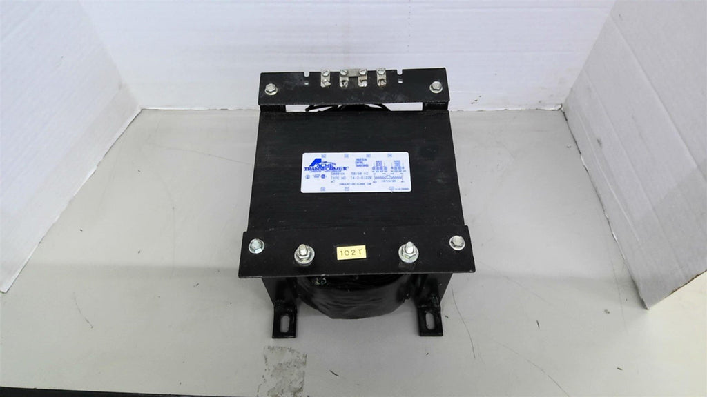 ACME TA-2-81220 Transformer 3000 VA 240/480 Pri 110/120 Sec