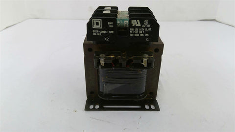 Square D KF150D1 Transformer .150 KVA 230/480 Pri 110/120 Sec Volts