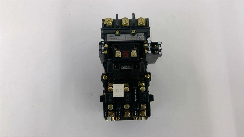 Allen-Bradley 509-B0D Nema Size 1 Starter 460 V 10 HP 120 V Coil