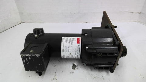 Dayton 4Z129A DC Gear Motor 1/8 HP 90 Volts 34:1 Ratio 54 RPM