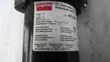 Dayton 4Z129A DC Gear Motor 1/8 HP 90 Volts 34:1 Ratio 54 RPM