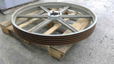 5C-500-J E Pulley 5 Groove 5C Belt Width