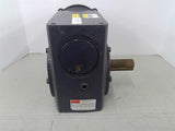 Dayton 4Z730 Left Angle Gear Reducer 60:1 Ratio 1.2 HP