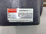 Dayton 4Z730 Left Angle Gear Reducer 60:1 Ratio 1.2 HP