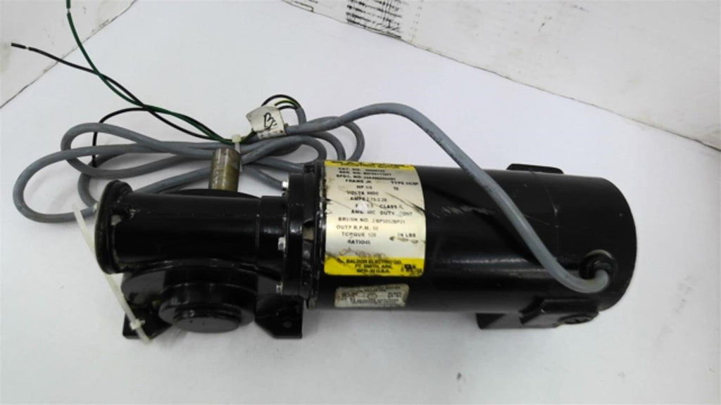 Baldor 30000722 Gear Motor 1/5HP 90DC V 45:1 Ratio