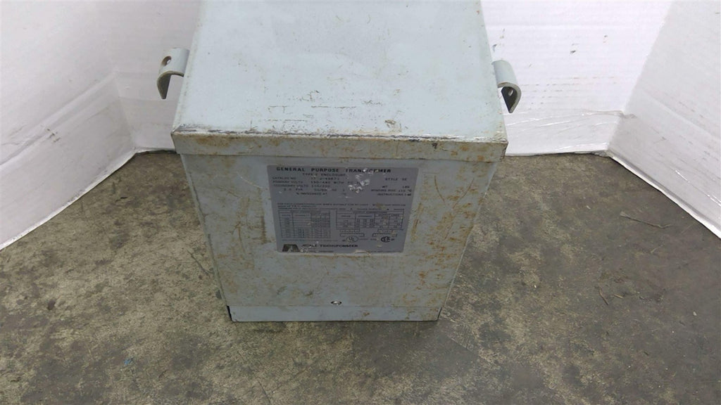 Acme TF-2-49873 Transformer 3 Kva 190-440 Pri 110/220 Sec Volts