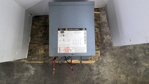 Square D 10 Kva Transformer Pri 480/240 Volts Sec 240/120 Volts