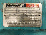 Reliance 40HP 1750/2300RPM 500 A Volts 300 F volts MC3212ATZ DC Motor