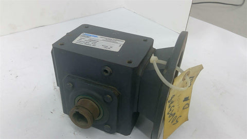 Morse XC1167 J12K Inline Gear Reducer 40:1 Ratio 0.33 HP