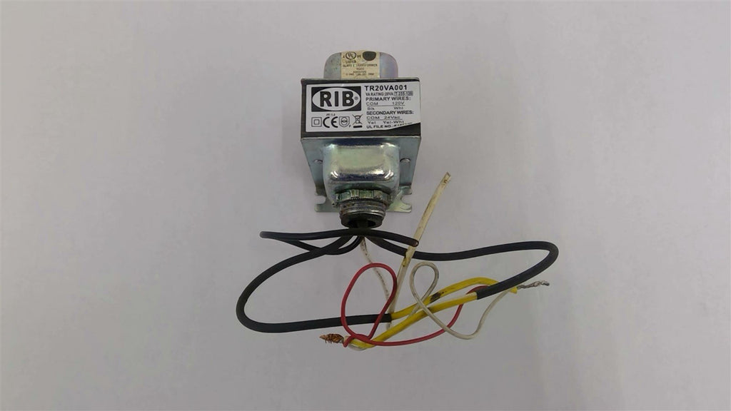 Rib TR20VA001 Transformer 20 VA Primary 120V Secondary 24V