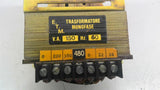 ETM 150 V.A. Transformer 480 Pri 24 Sec Volts