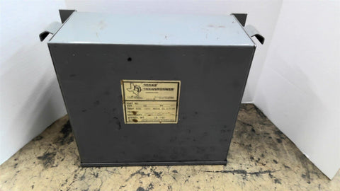 Texas E3-05267-10 5.287kVa Transformer PRI 480v SEC 230Y/133V 3ph