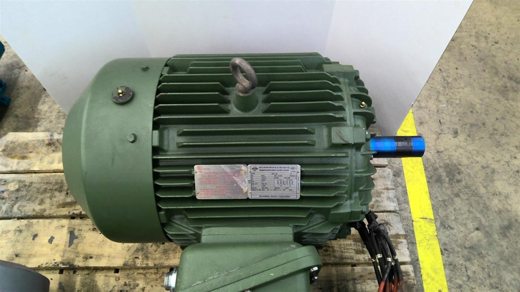 Worldwide IXREWEM0-18-324T 40hp AC Motor 1800rpm 4p 3ph 324T 230/460v TEFC 60hz