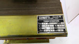 Cerrutti 65731 Transformer 480 Volt 10 15 Sec Volts 0286 KVA