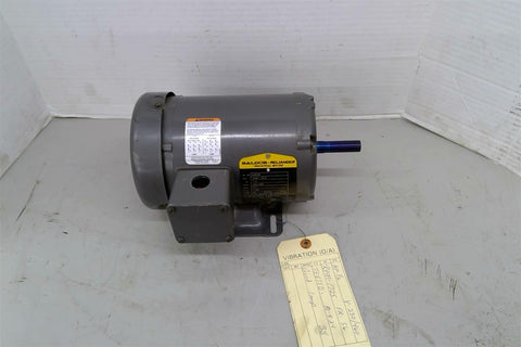 Baldor Reliance M3538 1/2HP AC Motor 1800RPM 4P 3PH 56 FR 230/460V TEFC 60HZ