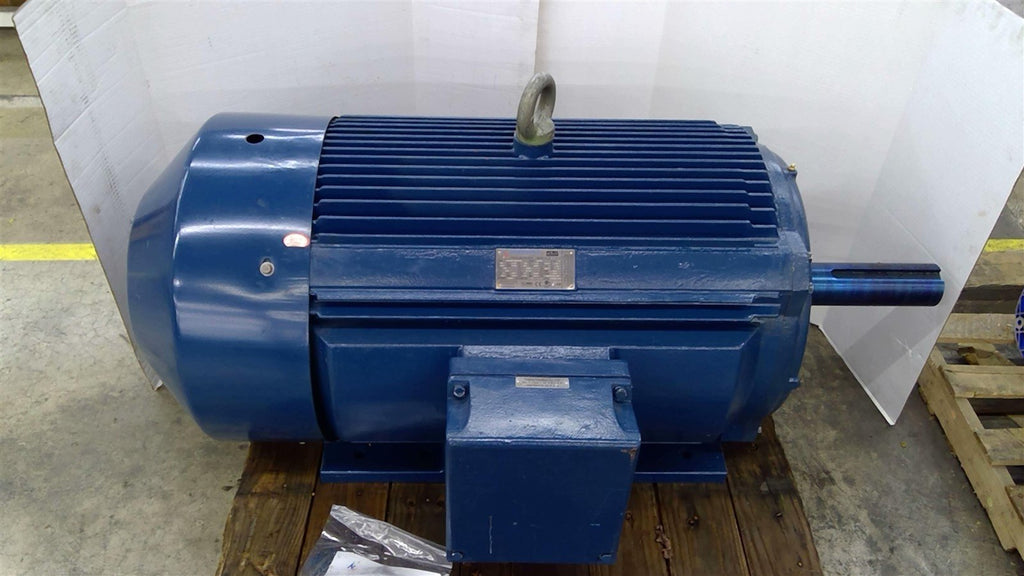 North American PE449T-250-6-AI 250HP AC Motor 1200RPM 6P 3PH 449T 460V TEFC 60HZ