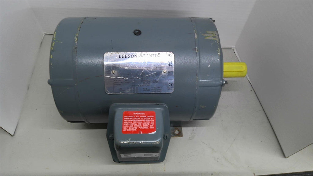 Leeson 199690.00 H 5HP AC Motor 1800RPM 4P 3PH 184T 230/460V ODP 60HZ