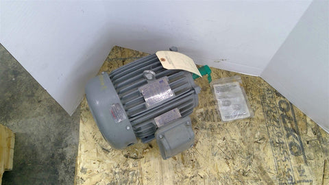 Teco Westinghouse AEHH8N 5HP AC Motor 1800RPM 4P 3PH 184T 230/460V TEFC 60HZ