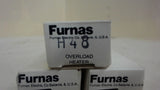 Lot Of 3 Furnas H48 Overload Relay Heater Element