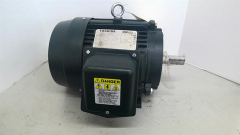 Toshiba 0054SDR41A-P 5 HP AC Motor 1800 RPM 4P 3PH 184T 230/460V TEFC 60HZ