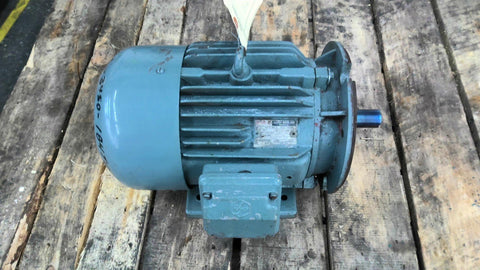 Ajax 5HP AC Motor 3600 RPM 2P 3 Phase 184T 208-230/460V TEFC 60HZ
